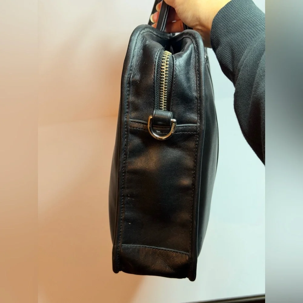 Coach Lexington Embassy Black Leather Briefcase - Picture 6 of 15